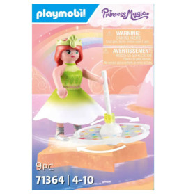 PLAYMOBIL 71364 Himmlischer Regenbogenkreisel mit Prinzessin