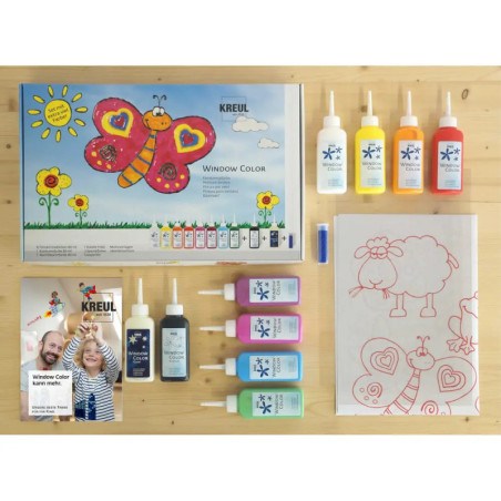KREUL Window Color Set mit extra viel Farbe