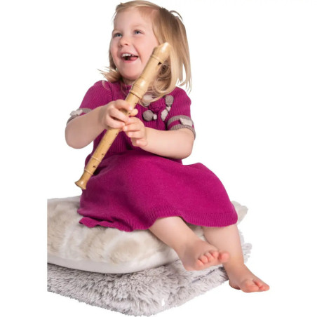 Boogie Bee Blockflöte Holz Deutsch, 32 cm