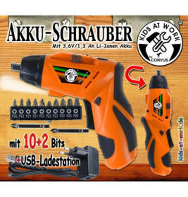 Akku Schrauber mit Lithiumbatterie