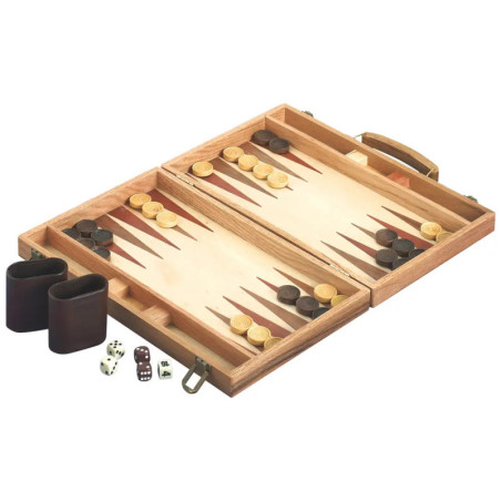 Natural Games Backgammon 38 x 22 x 5 cm