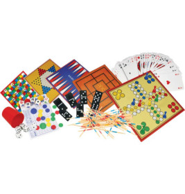 Natural Games Holz-Spielesammlung 200 in 1