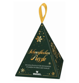 Prof Puzzle Weihnachtspuzzle aus Holz