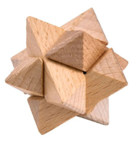 Prof Puzzle Weihnachtspuzzle aus Holz