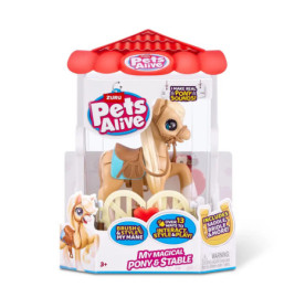 PETS ALIVE Magisches Pony mit Stall, sortiert