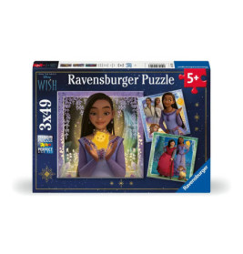 Ravenburger 5702 Puzzle Asha's Wunsch 3 X 49 Teile