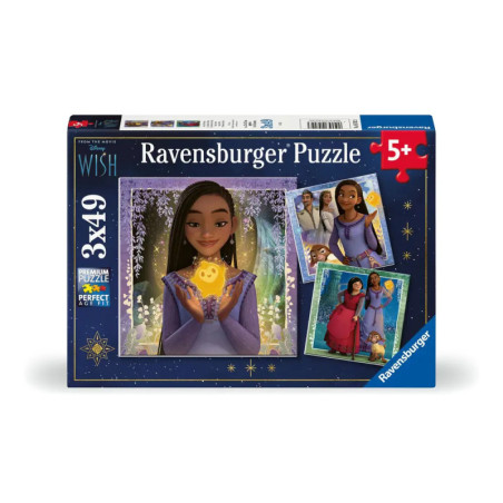 Ravensburger Wish Puzzle mit animierten Figuren, empfohlen ab 5 Jahren. Ravensburger Wish Puzzle mit animierten Figuren, empfohlen ab 5 Jahren.