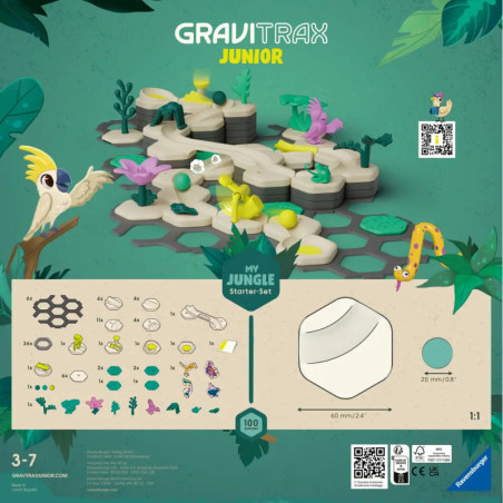 Ravenburger 27499 GraviTrax Junior Starter-Set L Jungle  GraviTrax