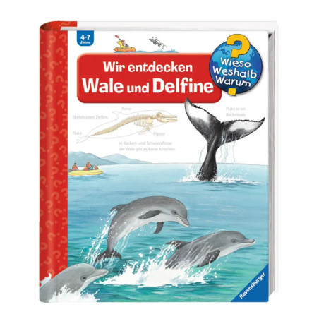 Ravenburger 32775 Wieso? Weshalb? Warum?, Band 41: Wir entdecken Wale und Delfine WWW-Standard (ab 01/06)