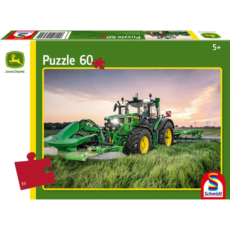 Puzzle John Deere Traktor 6R 185 60Teile