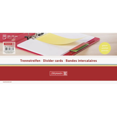 Trennstreifen 10,5x24cm ge