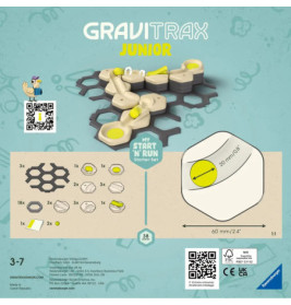 Ravenburger 27531 GraviTrax Junior Starter-Set S Start and Run GraviTrax