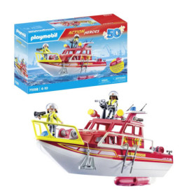 PLAYMOBIL 71598 Feuerlöschboot