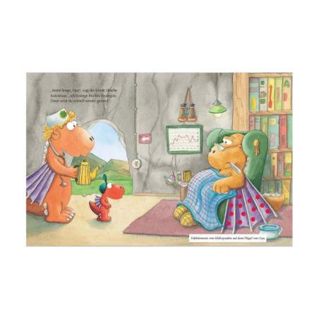 Der kleine Drache Kokosnuss Pappbilderbuch - Fühlbuch