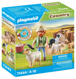 PLAYMOBIL 71444 Junger Schäfer mit Schafen