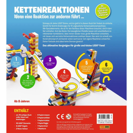 Panini Verlags GmbH, 3654, Buch-Set mit Legosteinen