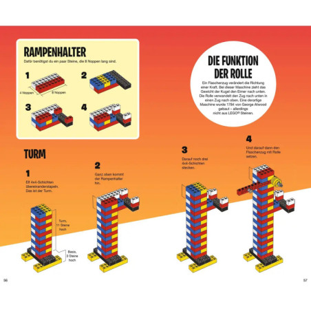 Panini Verlags GmbH, 3654, Buch-Set mit Legosteinen