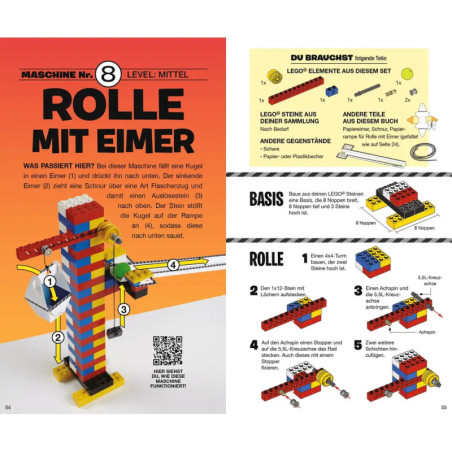 Panini Verlags GmbH, 3654, Buch-Set mit Legosteinen