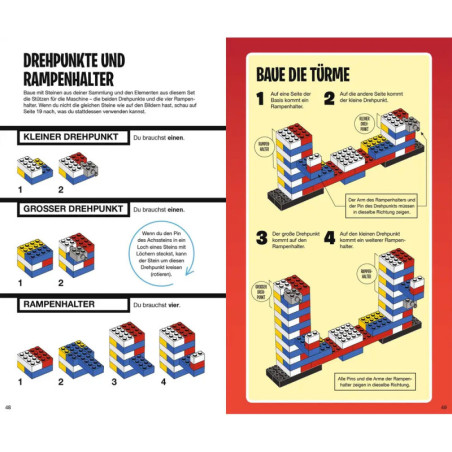 Panini Verlags GmbH, 3654, Buch-Set mit Legosteinen