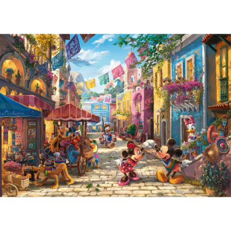 Puzzle Thomas Kinkade Disney, Mickey & Minnie in Mexico 6000Teile