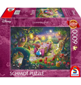 Puzzle Thomas Kinkade Disney, Mad Hatter’s Tea Party 6000Teile