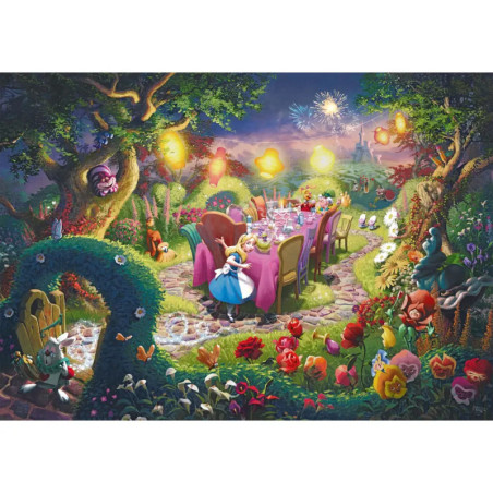 Puzzle Thomas Kinkade Disney, Mad Hatter’s Tea Party 6000Teile