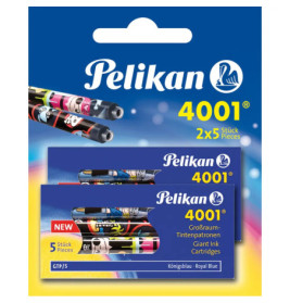 Tintenpatrone 4001 Großraum GTP/F/5-2B k.-bl Blister