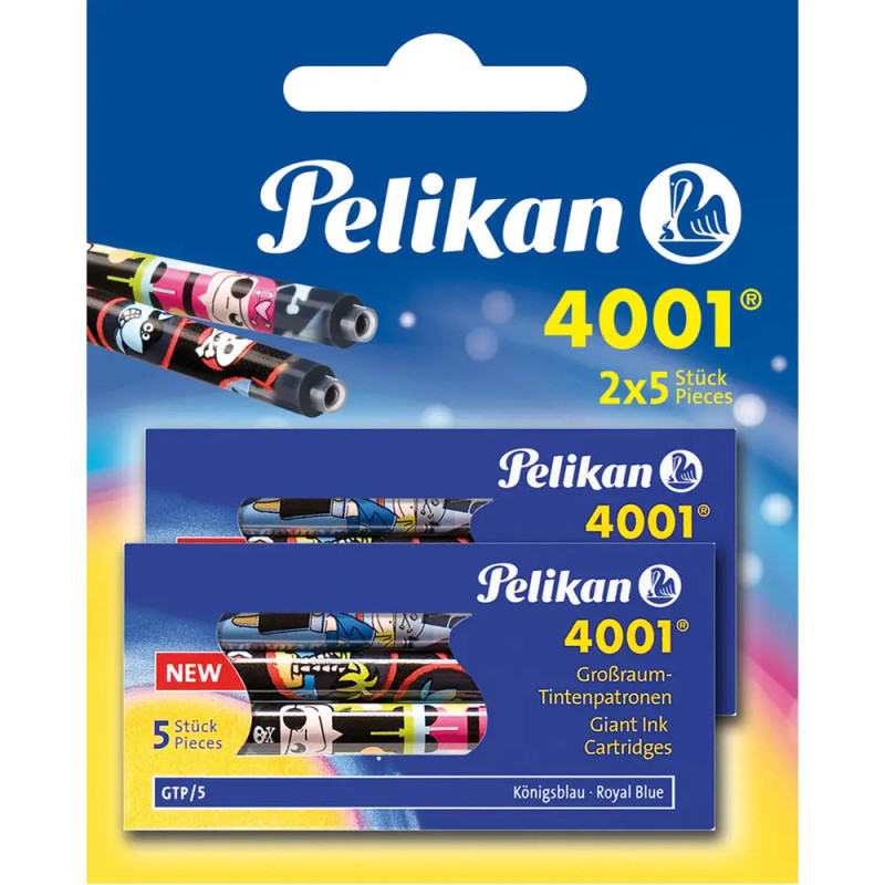 Tintenpatrone 4001 Großraum GTP/F/5-2B k.-bl Blister