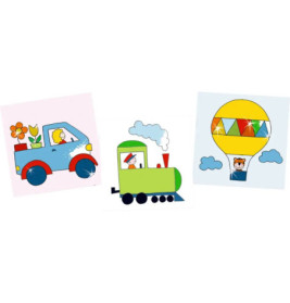 Mein erster Glitzer-Malspaß: Fahrzeuge - Mini-Künstler