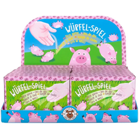 Schweinchen - Würfelspiel 5er Set