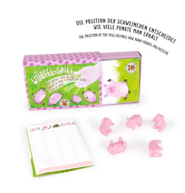 Schweinchen - Würfelspiel 5er Set