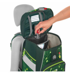 SPACE SHINE Schulranzen-Set Dino Night Tyro, 5-teilig