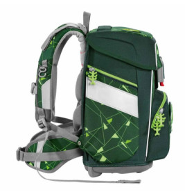 SPACE SHINE Schulranzen-Set Dino Night Tyro, 5-teilig