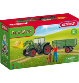 schleich® FARM WORLD 42608 Traktor mit Anhänger