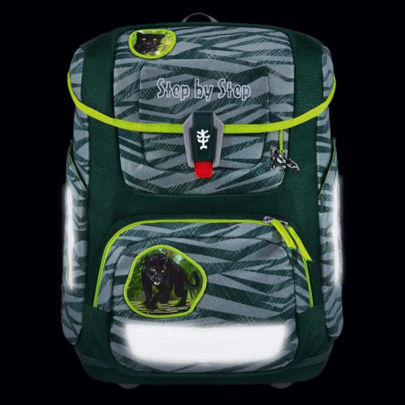 CIRCLE Schulranzen-Set Jungle Cat Chiko, 5-teilig