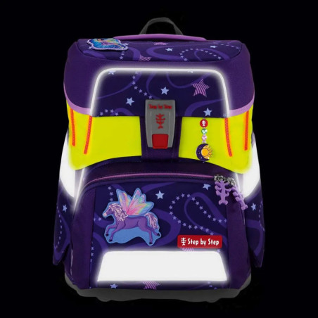 LED Neon Pull-Over für die Schulranzenmodelle SPACE, CLOUD & 2IN1 PLUS,gelb