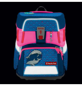 LED Neon Pull-Over für die Schulranzenmodelle SPACE, CLOUD & 2IN1 PLUS,pink