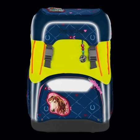 LED Neon Pull-Over für das Schulrucksackmodell GIANT, gelb