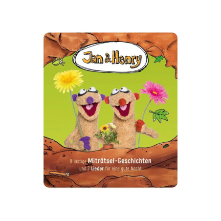 Tonies® Jan & Henry - 8 Rätsel und 2 Lieder