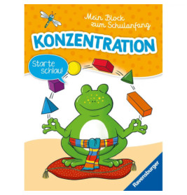 Ravenburger 48901 Mein Block zum Schulanfang: Konzentration Lernen