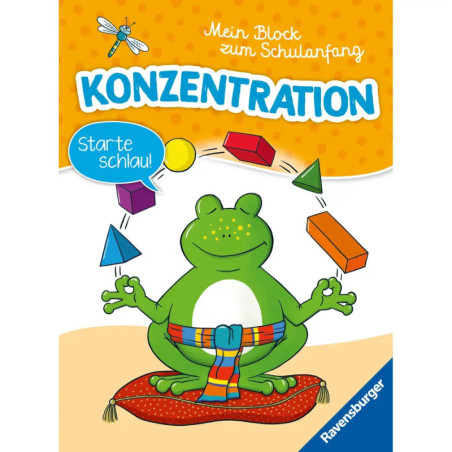 Ravenburger 48901 Mein Block zum Schulanfang: Konzentration Lernen