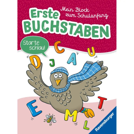 Ravenburger 48904 Mein Block zum Schulanfang: Erste Buchstaben Lernen