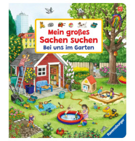 Ravenburger 41845 Mein großes Sachen suchen: Bei uns im Garten Pappbilderbuch über 5 Euro