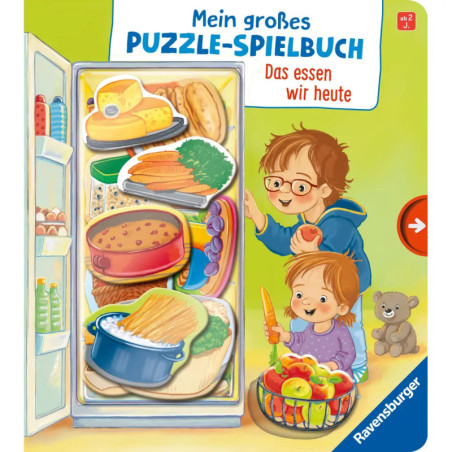Ravenburger 41894 Mein großes Puzzle-Spielbuch: Das essen wir heute Pappbilderbuch über 10 Euro Ravenburger 41894 Mein großes Puzzle-Spielbuch: Das essen wir heute Pappbilderbuch über 10 Euro