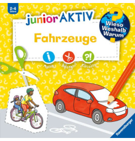 Ravenburger 60057 Wieso? Weshalb? Warum? junior AKTIV: Fahrzeuge WWW-Malbuch (ab 01/06)