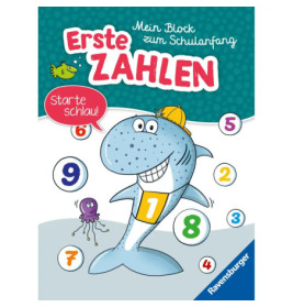 Ravenburger 48903 Mein Block zum Schulanfang: Erste Zahlen Lernen
