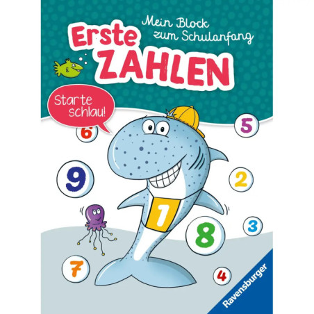 Ravenburger 48903 Mein Block zum Schulanfang: Erste Zahlen Lernen
