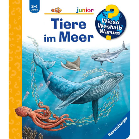 Ravenburger 60054 Wieso? Weshalb? Warum? junior, Band 57:  Tiere im Meer WWW-junior (ab 01/06) Ravenburger 60054 Wieso? Weshalb? Warum? junior, Band 57:  Tiere im Meer WWW-junior (ab 01/06)