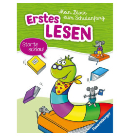 Ravenburger 48902 Mein Block zum Schulanfang: Erstes Lesen Lernen