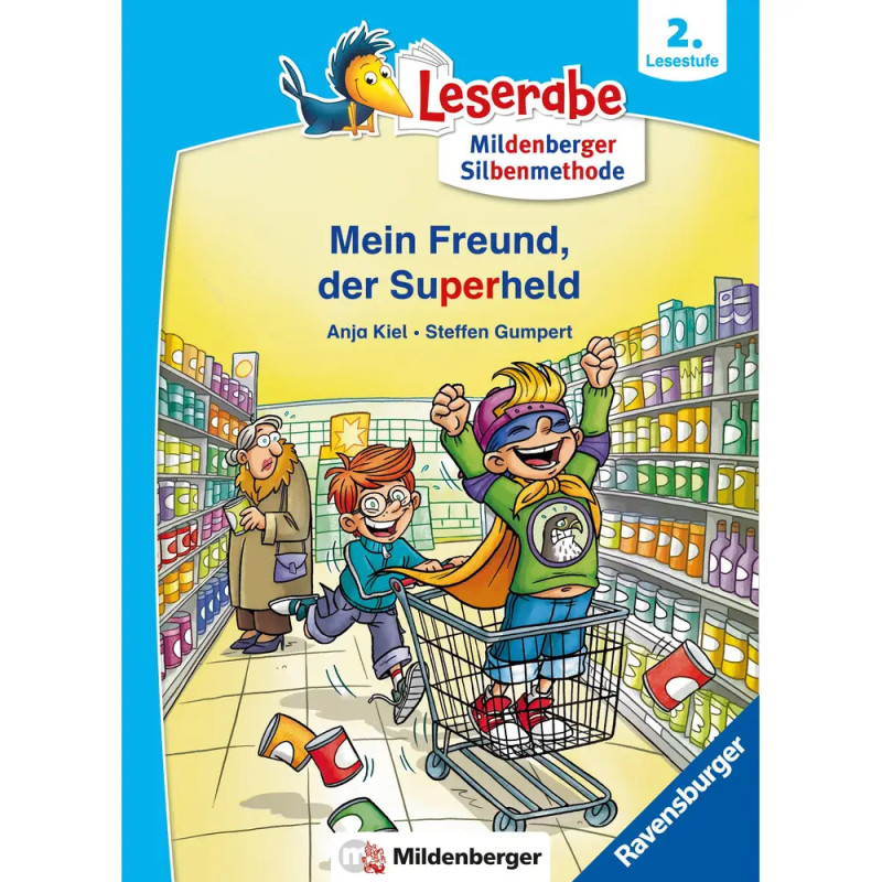 Ravenburger 46325 Leserabe mit Mildenberger-Silbenmethode: Mein Freund, der Superheld Erstlesetitel
